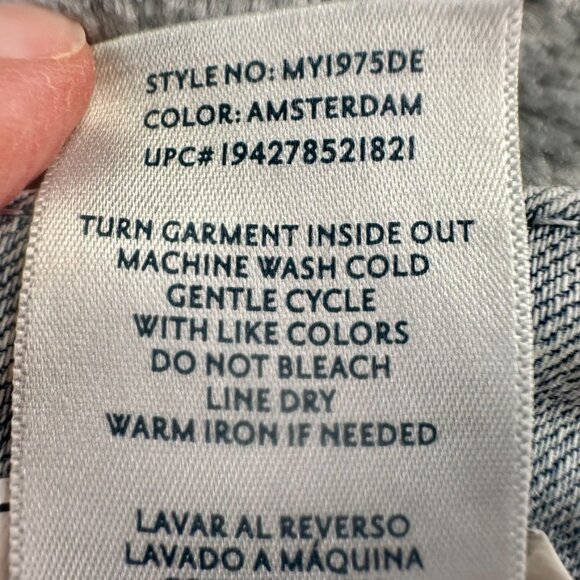 SEVEN7 TummyLess High Rise Skinny Jean Size 16 Amsterdam Wash Slimming Control - Picture 14 of 16